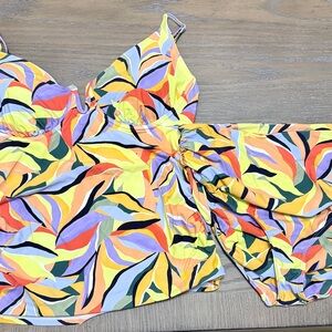 Anne Cole Multicolor Swimsuit